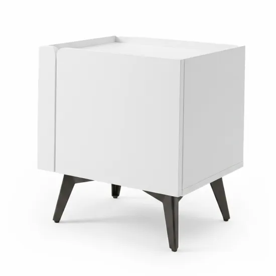 Noptieră Ambianta Space (45 cm), White