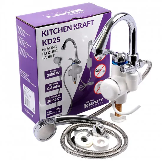 Проточный нагреватель Kitchen Kraft KD2S (3000 Вт/)