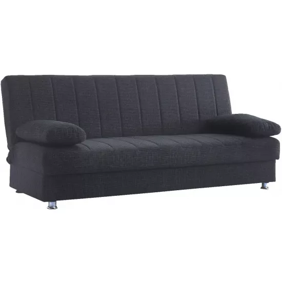 Canapea dreaptă Fabulous Economix, 58-002 Dark Gray