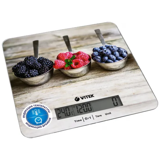 Cântar de bucÄ?tÄ?rie Vitek VT-2429, Berries
