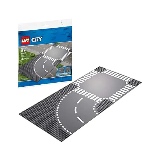Lego City 60237 Конструктор Lego Дорога с поворотом и перекрёстком