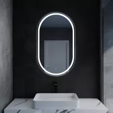 Oglindă pentru baie Moonglass Lavora 70x50 cm, cu 1 senzor și iluminare