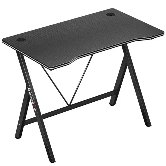 Стол игровой Huzaro Hero 1.4, 110x50x75 cm, Black