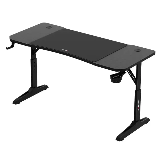 Стол игровой Huzaro Hero 3.6 с ковриком, Black