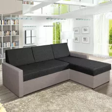 Диван угловой Modern Leader, Kanna 97/Kanna 92 (Dark Gray/Light Gray)