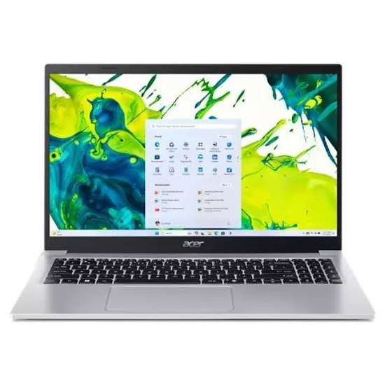 Laptop 15,6" Acer Aspire Lite 15 AL15-33P-33HR, Light Silver, Intel Core 3 N355, 16 GB/512 GB, Linux