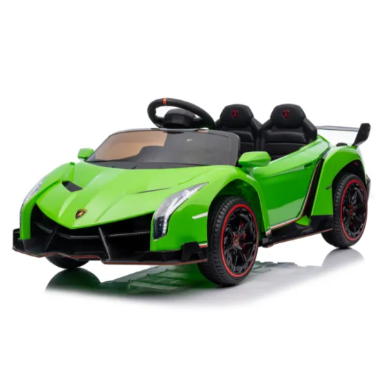 Masina pe baterie KidsCar LAMBORGHINI VENENO, Green