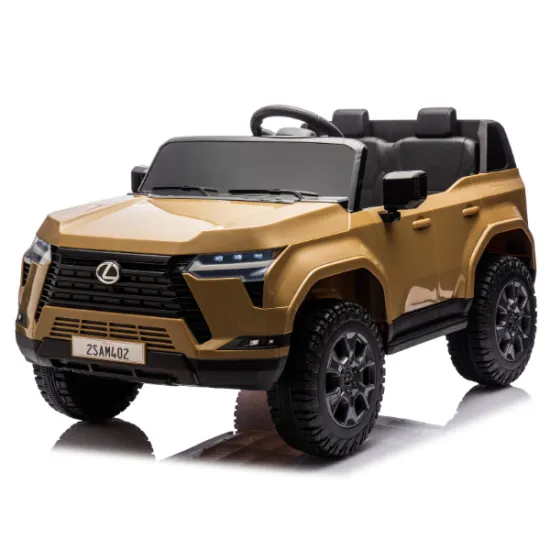 Masina pe baterie KidsCar LEXUS GX 550, Gold