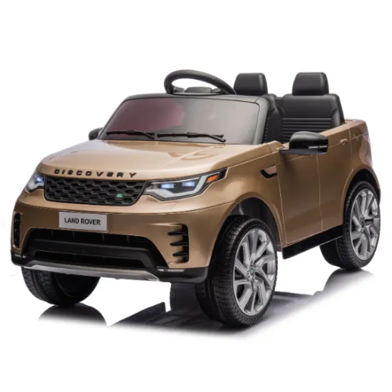 Masina pe baterie KidsCar LAND ROVER DISCOVERY, Gold