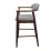 Стул Decoprim Midas, Light Grey (SD207-6) + WALNUT 5544