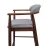 Стул Decoprim Midas, Light Grey (SD207-6) + WALNUT 5544