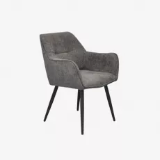 Scaun Eva YTC-090 B, UF885-15 Dark Grey