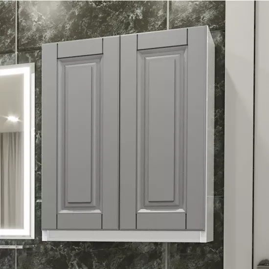 Dulap suspendat PS ВНКК-75/60 (60 cm), Gri mat