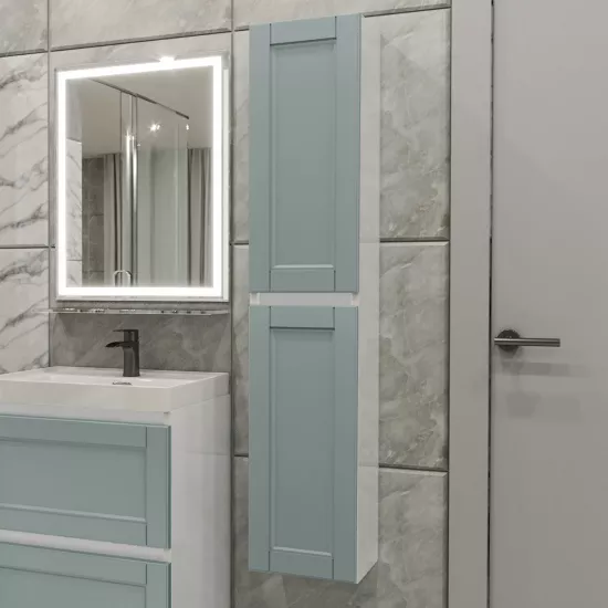 Dulap penal suspendat PS ВНКК-147/30 (30 cm), Verde deschis mat