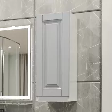 Навесной шкафчик PS ВНКД-75/20 (20 см), Светло серый-матовый