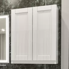 Навесной шкафчик PS ВНКД-75/60 (60 см), Белый глянец