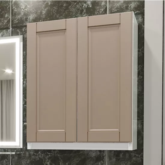 Dulap suspendat PS ВНКД-75/60 (60 cm), Cappuccino mat