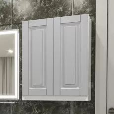 Навесной шкафчик PS ВНКД-75/60 (60 см), Светло серый-матовый