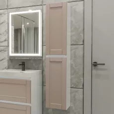 Навесной пенал PS ВНКД-147/30 (30 см), Капучино-матовый