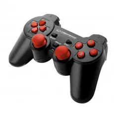 Gamepad Esperanza Warrior EGG102R Black/Red (USB)