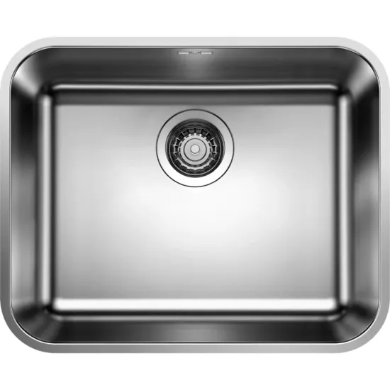 Chiuvetă de bucătărie Blanco Supra 500-U, 530 × 430 mm, inox (518205)