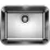 Chiuvetă de bucătărie Blanco Supra 500-U, 530 × 430 mm, inox (518205)