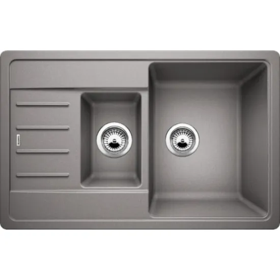 Chiuvetă de bucătărie Blanco Legra 6 S, 780 × 500 mm, Alumetalic (521303)