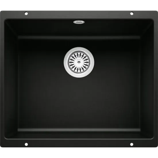 Мойка кухонная Blanco Rotan 500-U, 530х460 мм, Черный (526098)