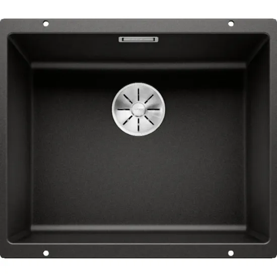 Chiuvetă de bucătărie Blanco Subline 500-U, 530х460 mm, Negru (525995)