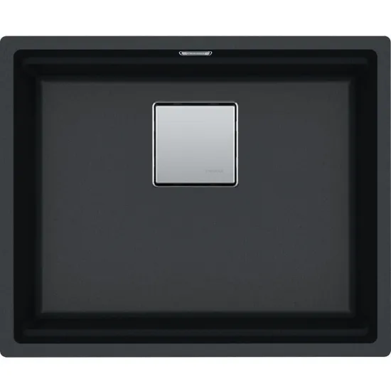 Chiuvetă de bucătărie Franke KNG 110-52, 560x460 mm, Negru (125.0529.601)