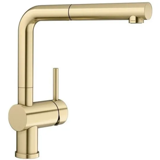 Baterie bucătărie Blanco Linus-S, Satin Gold (526684)