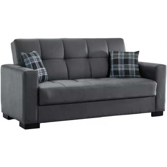 Canapea dreaptă Fabulous Fer 2-locuri, 57-003 Gray