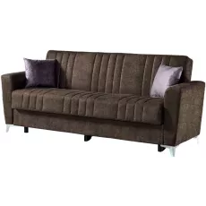 Диван прямой Fabulous Ekol 3-местный, 73-100 Dark Brown