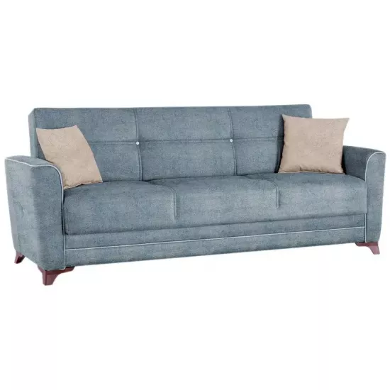 Диван прямой Fabulous Cinar 3-местный, 51-100 Gray/Blue