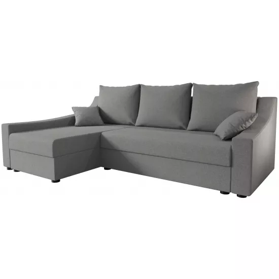 Canapea de colț Space Meble Ontario Left, Sawana 21 Gray