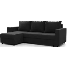 Диван угловой Space Meble Park L, Riviera 97 (Graphite)