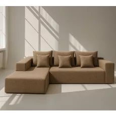 Canapea fara rama Synonym Sofa Camely S030, Cappuccino