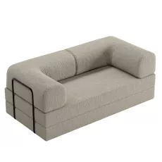Canapea fara rama Synonym Sofa Bed S062, Beige