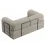 Диван бескаркасный Synonym Sofa Bed S062, Beige