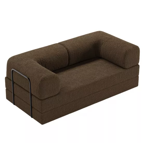 Canapea fara rama Synonym Sofa Bed S062, Capucino