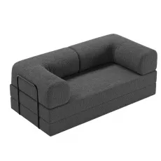 Canapea fara rama Synonym Sofa Bed S062, Grey