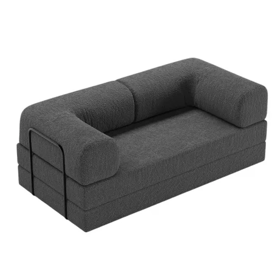 Canapea fara rama Synonym Sofa Bed S062, Grey