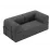 Canapea fara rama Synonym Sofa Bed S062, Grey