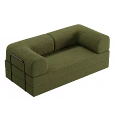 Canapea fara rama Synonym Sofa Bed S062, Oliva