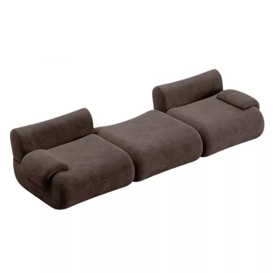 Диван бескаркасный Synonym Myra Compact S010DA, Cappuccino
