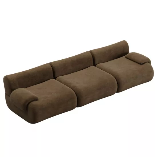 Canapea fara rama Synonym Myra Classic S010DB, Cappuccino