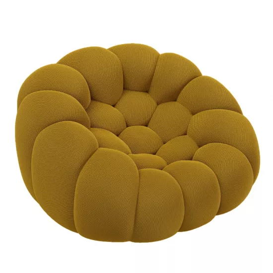 Кресло Synonym Puffa S021, Mustard