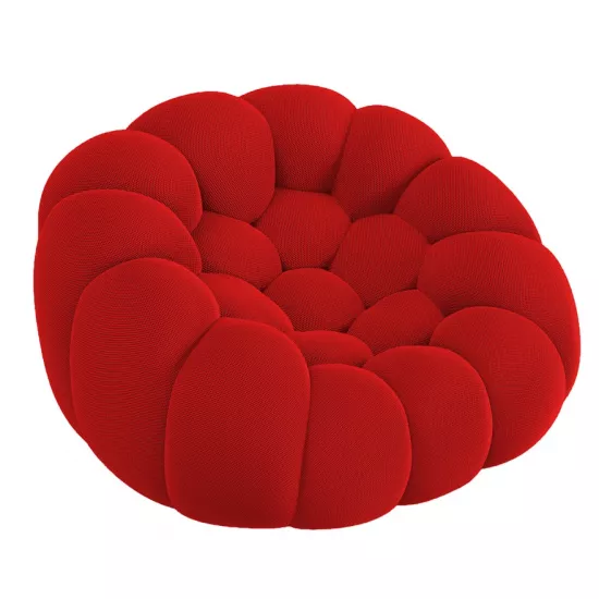Fotoliu Synonym Puffa S021, Red