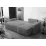 Canapea de colț Space Meble Ambro L, Poso 60 Dark Grey