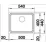 Кухонная мойка Blanco Etagon 500-U, 540x440 мм, нержавеющая сталь (521841)